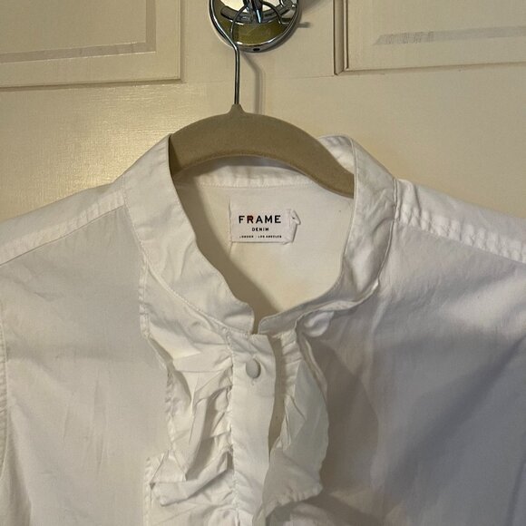 Frame Ruffled Shirt - Picture 2 of 3